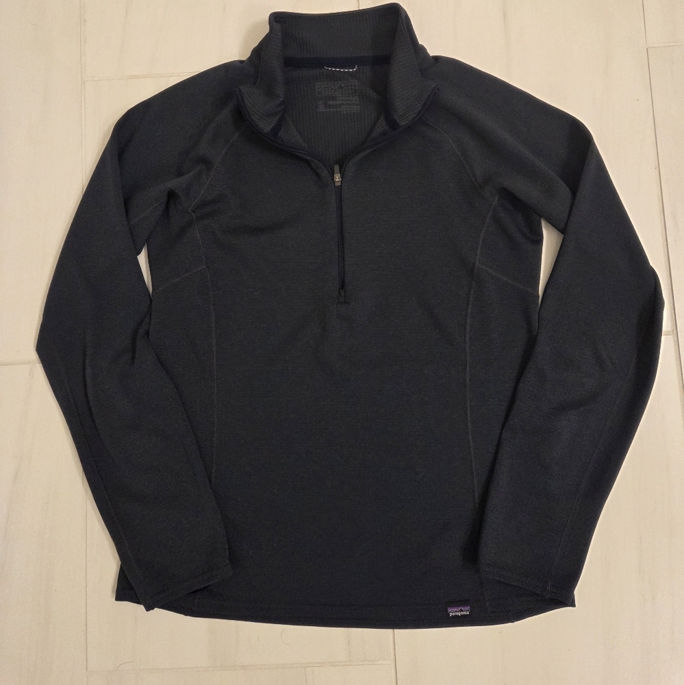 Patagonia Womens Capilene PolarTec Thermal Quarter-Zip Base Layer Size XS